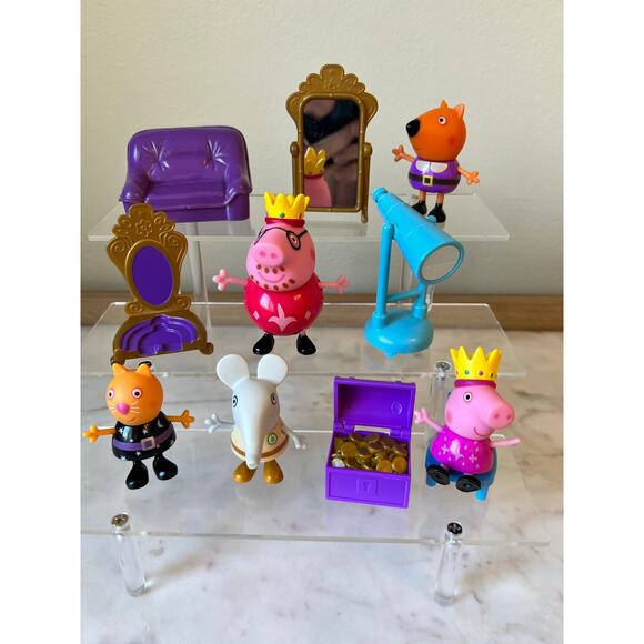 Peppa Pig Castle Halloween and Figures Mixed Furniture Series Toy Lot - Picture 1 of 11